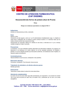 centro de atencion farmaceutica (caf digemid)