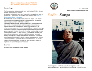 Sadhu-Sanga - Vrinda news