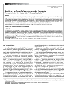 Genética y enfermedad cerebrovascular isquémica