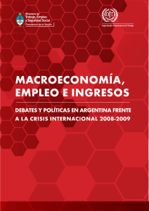 Macroeconomía, empleo e ingresos: debates y