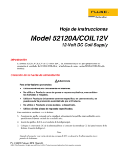 Model 52120A/COIL12V