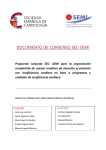 documento de consenso sec-semi