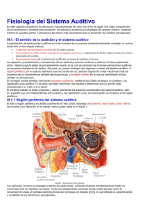 Fisiología del Sistema Auditivo