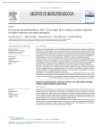 Frecuencia del polimorfismo -262 C/T en el gen de la catalasa y