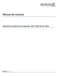 Manual de Instalación Compucaja .Net y SQL Server 2012