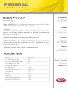 federal white oil 9 - Federal Lubricants