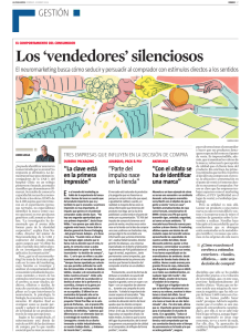 Los `vendedores` silenciosos