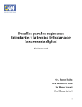 Desafíos para los regímenes tributarios y la técnica