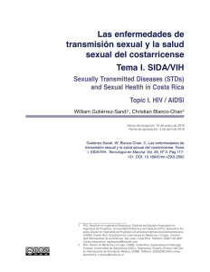 Las enfermedades de transmisión sexual y la salud sexual del