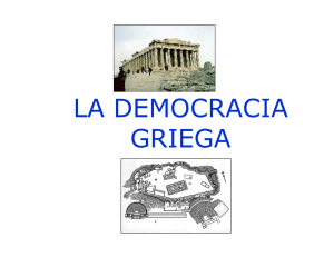 la democracia griega
