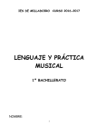 LENGUAJE Y PRÁCTICA MUSICAL