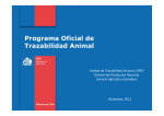 Programa Oficial de Trazabilidad Animal