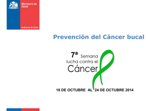 Prevención del Cáncer bucal