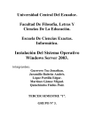 Instalación Del Sistema Operativo Windows Server 2003.