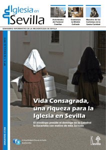 Vida Consagrada, una riqueza para la Iglesia en Sevilla
