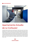 Apartamento-Estudio de Le Corbusier