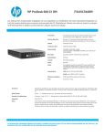 HP ProDesk 600 G1 DM F4L45LT