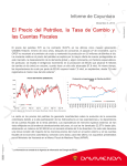 Informe de Coyuntura - El Precio del Petróleo, La Tasa