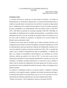 la transición de la economía mexicana