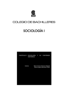 sociología i