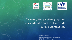Dengue, Zika y Chikungunya, un nuevo desafío para los