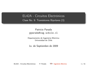 EL42A - Circuitos Electrónicos - U