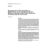 El papel del ácido jasmónico y giberelinas en la ontogenia de las