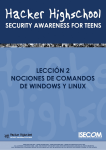 Windows y Linux - Hacker Highschool