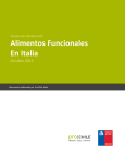 Tendencias de Mercado / Alimentos Funcionales en Italia