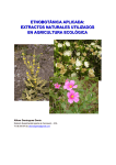 extractos naturales utilizados en horticultura ecologica