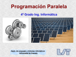 Programación Paralela - Departamento de Lenguajes y Sistemas