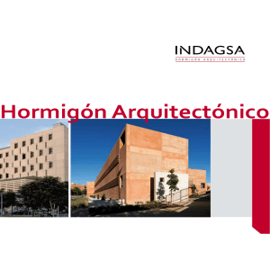 Hormigón Arquitectónico