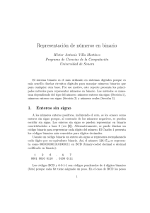 Representación de números en binario (PDF Available)
