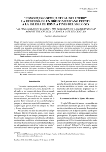 “como fuego semejante al de lutero”: la rebeldía de un obispo