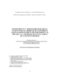 transparencia y responsabilidad social: un reto para el abordaje de