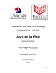 Java en la Web - Bienvenidos a FACITEC