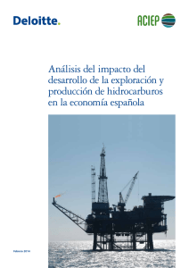 Análisis del impacto del desarrollo de la exploración y producción