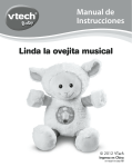 Linda la ovejita musical Manual de Instrucciones