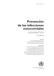 Prevención de las infecciones nosocomiales