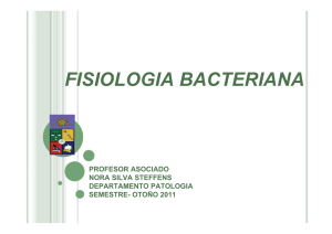 fisiologia bacteriana i - U