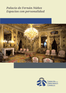 Tr&iacute;ptico Palacio - Fundaci&oacute;n de los Ferrocarriles Espa&ntilde;oles