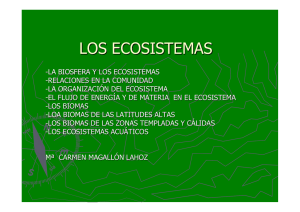 LOS ECOSISTEMAS