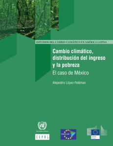 Cambio climático, distribución del ingreso y la pobreza