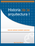 Historia de la arquitectura I parte1