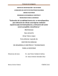 Protocolo - Doctorado Transdisciplinario en Desarrollo Científico y