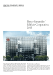 Banco Santander/ Edificio Corporativo, 2013