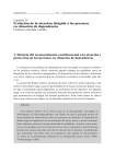 Evolución de la atención dirigida a las personas en situación de