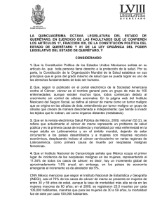 la quincuagésima octava legislatura del estado de querétaro, en