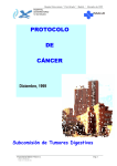 protocolo de cáncer