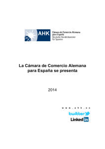 Dossier AHK Spanien_es - Cámara de Comercio Alemana para